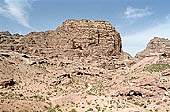 Petra - Wadi Farasa, view of Umm al Blyara hill 